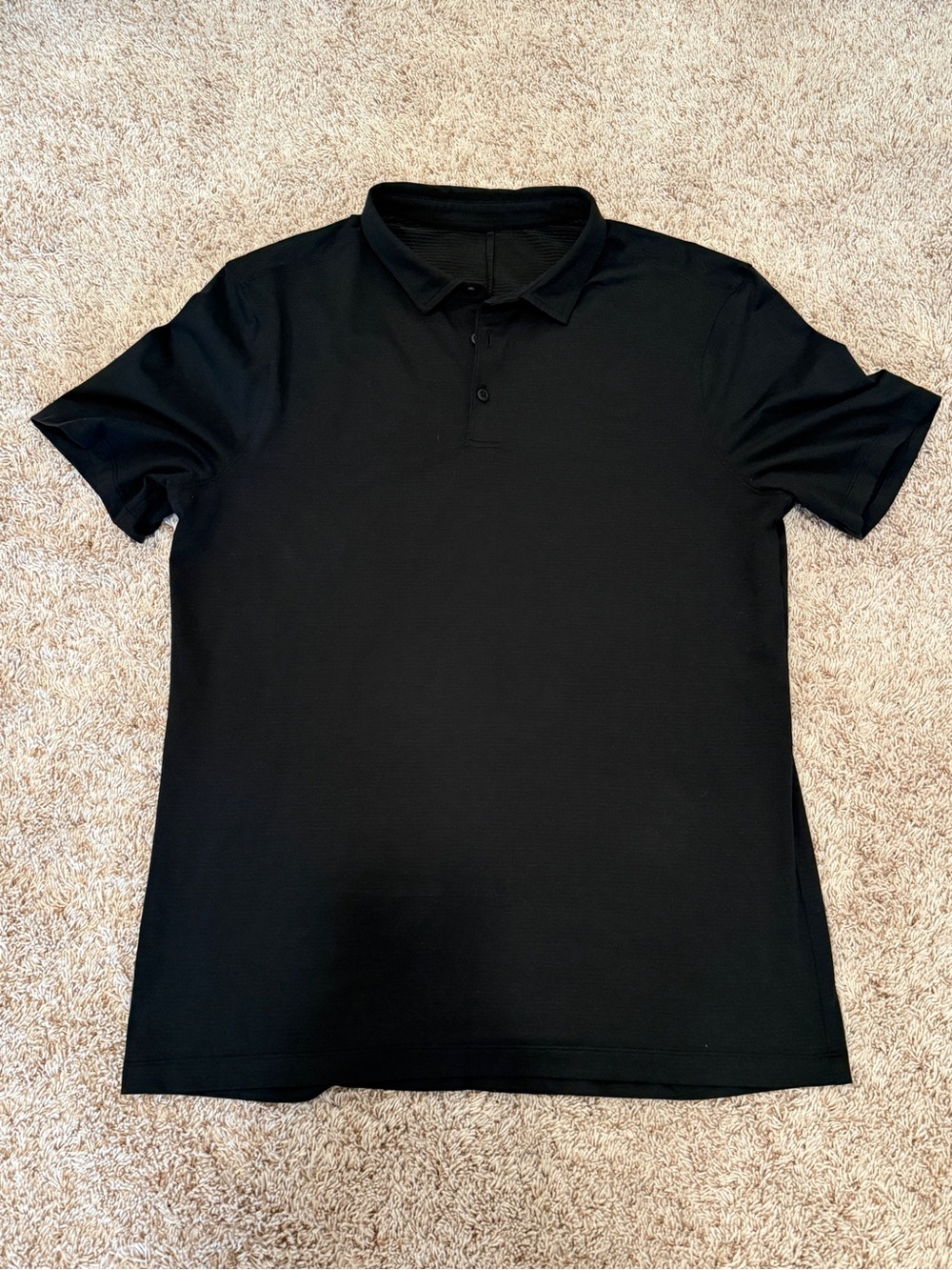lululemon men’s black polo